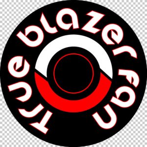 true blazer fan logo