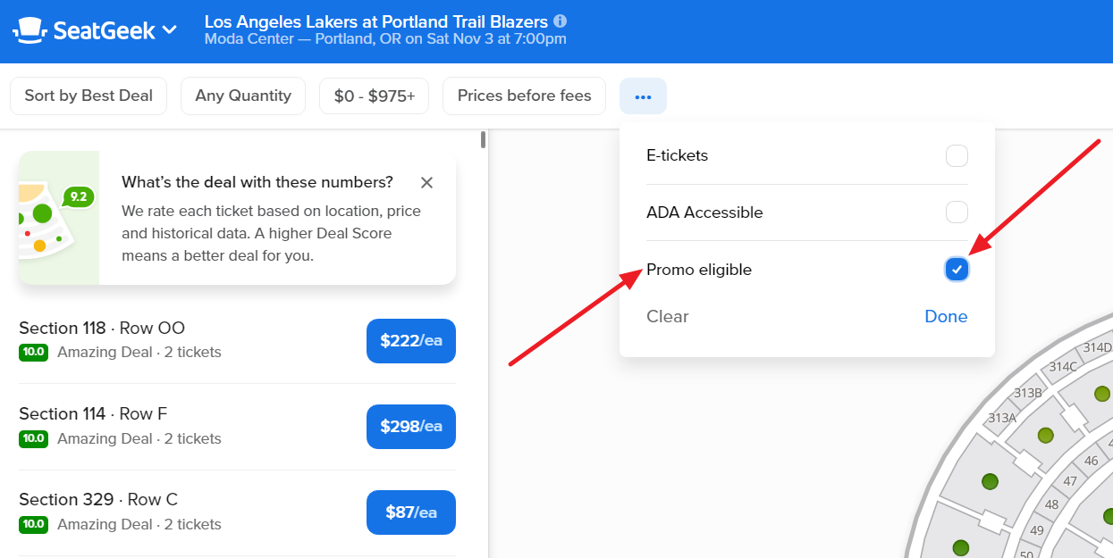 SeatGeek Promo Code January 2025 SeatGeek Review True Blazer Fan