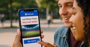 People buying last minute tickets to sold out events using SeatGeek