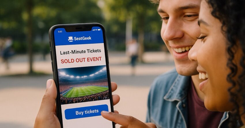 People buying last minute tickets to sold out events using SeatGeek